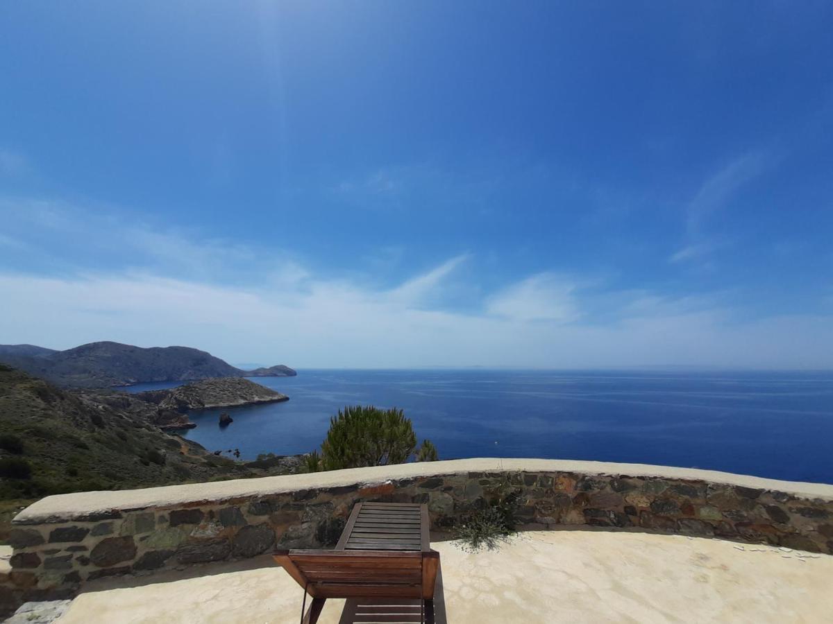 فيلا C & C _ Cycladic House With Endless Sea View إرموبولّي المظهر الخارجي الصورة