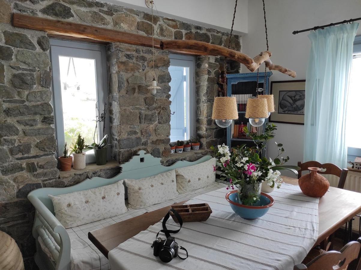 فيلا C & C _ Cycladic House With Endless Sea View إرموبولّي المظهر الخارجي الصورة