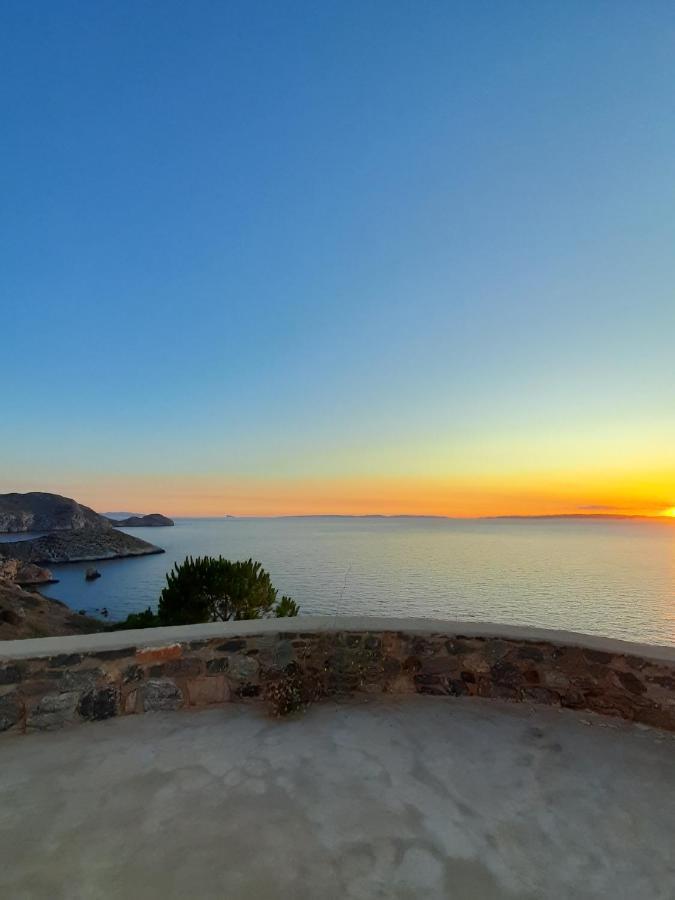 فيلا C & C _ Cycladic House With Endless Sea View إرموبولّي المظهر الخارجي الصورة
