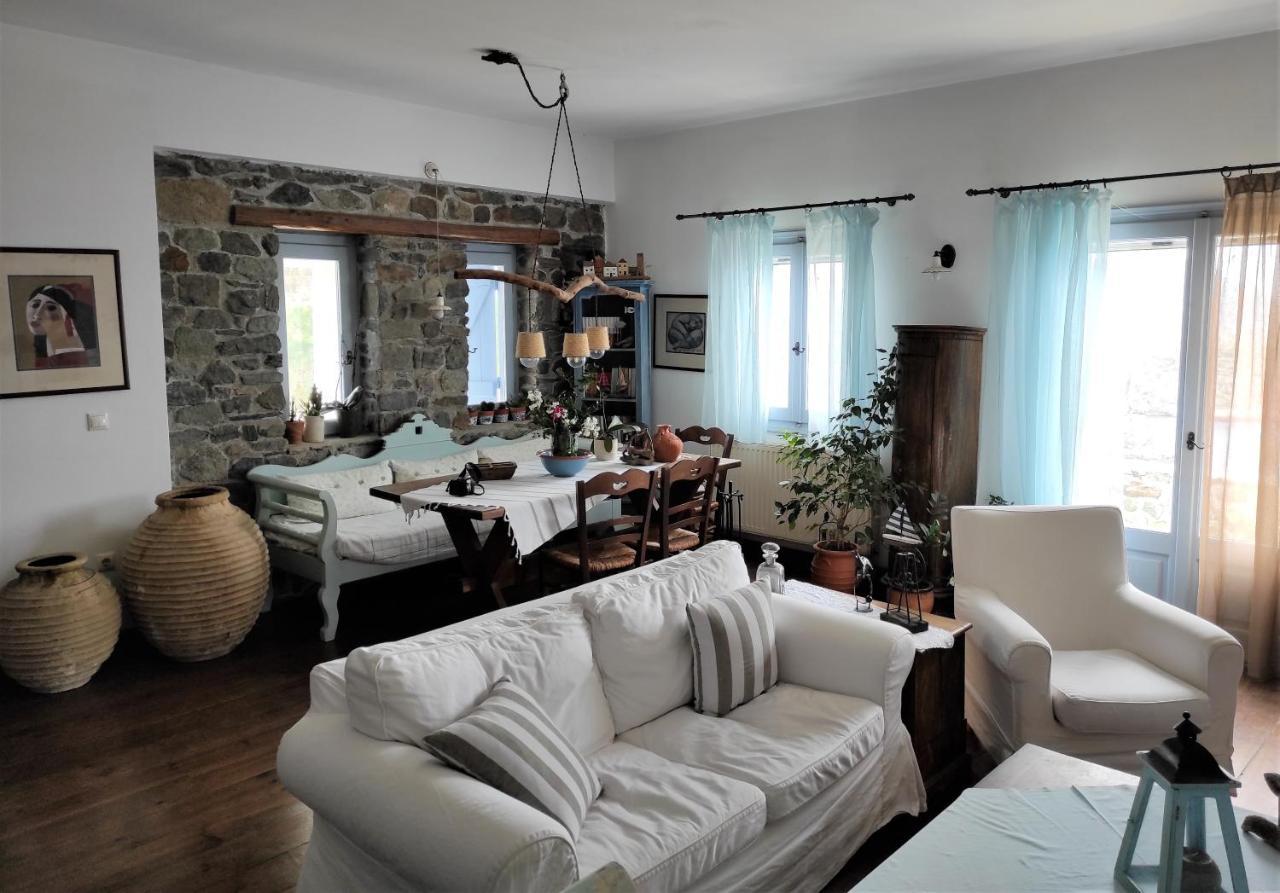 فيلا C & C _ Cycladic House With Endless Sea View إرموبولّي المظهر الخارجي الصورة