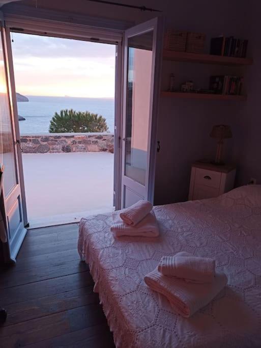 فيلا C & C _ Cycladic House With Endless Sea View إرموبولّي المظهر الخارجي الصورة