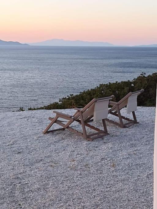 فيلا C & C _ Cycladic House With Endless Sea View إرموبولّي المظهر الخارجي الصورة