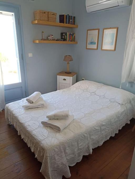 فيلا C & C _ Cycladic House With Endless Sea View إرموبولّي المظهر الخارجي الصورة